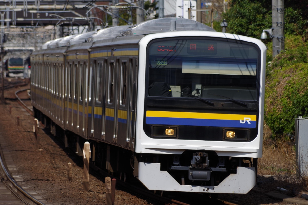 JR東日本 幕張車両センター本区 209系 マリC623編成