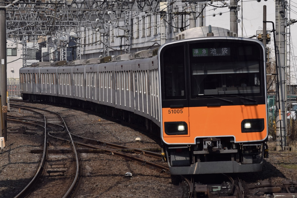 東武鉄道 森林公園検修区 50000系 51005F