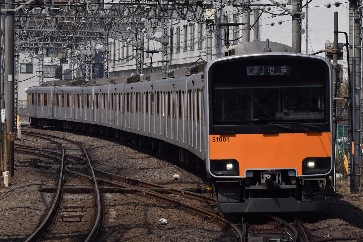 東武鉄道 森林公園検修区 50000系 51001F