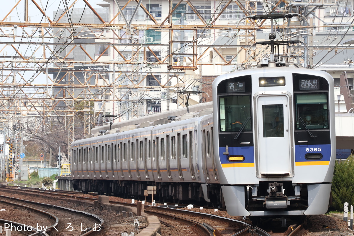 南海電気鉄道 小原田検車区 8300系 8715F