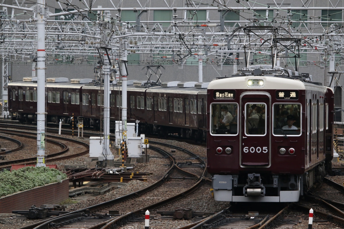阪急電鉄 平井車庫 6000系 6005F