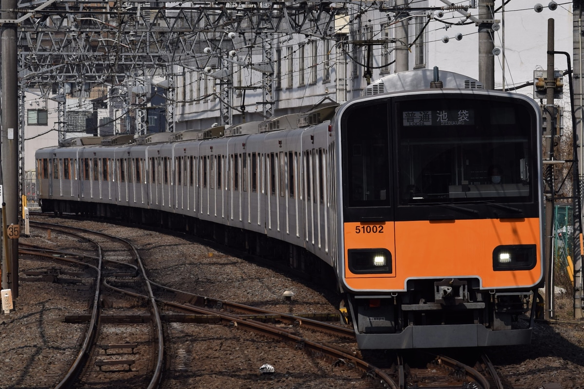 東武鉄道 森林公園検修区 50000系 51002F