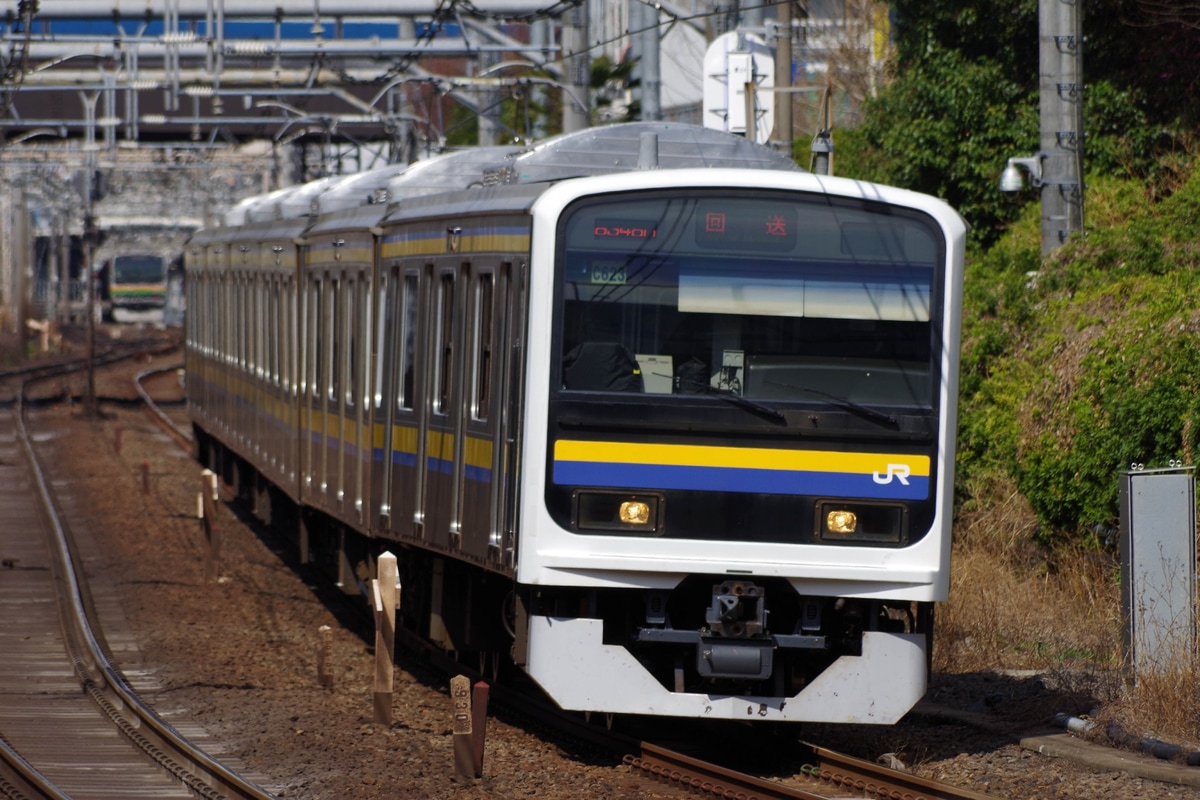JR東日本 幕張車両センター本区 209系 マリC623編成
