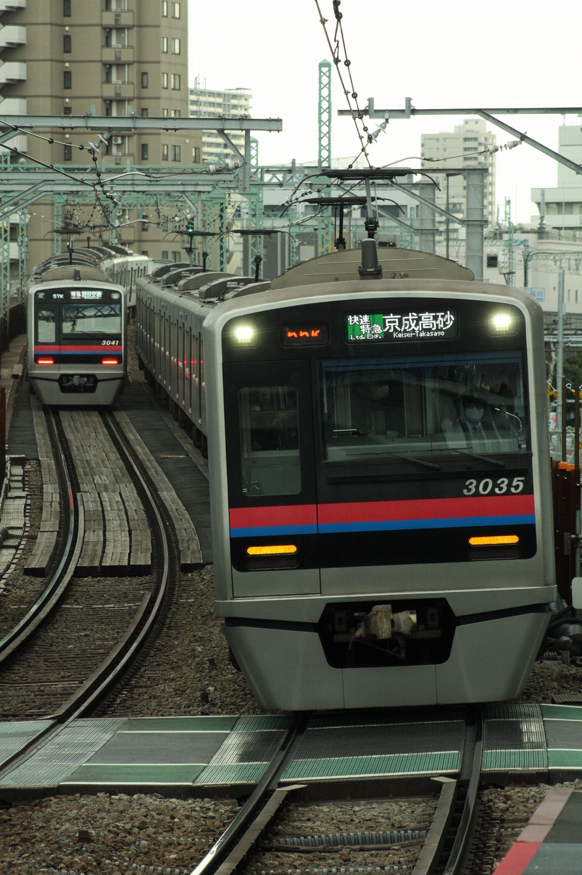 京成電鉄 宗吾車両基地 3000形 3035F