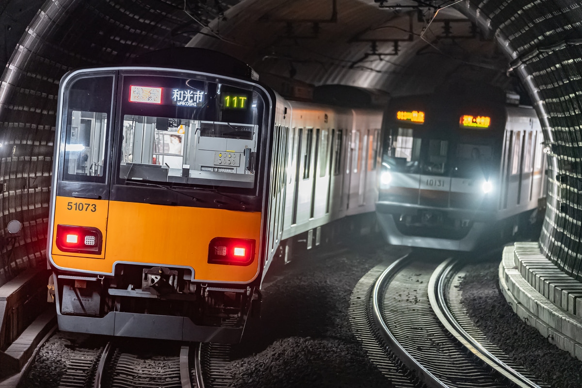 東武鉄道 森林公園検修区 50070系 51073F