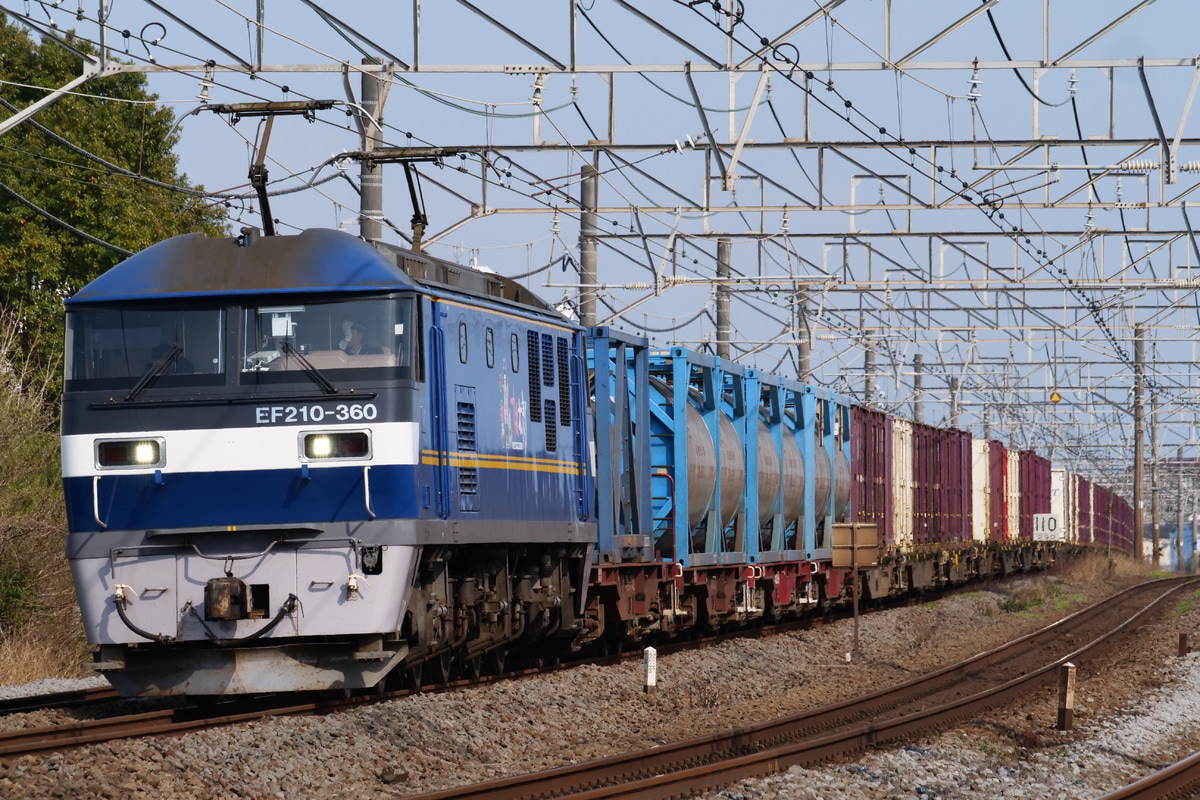 JR貨物 新鶴見機関区 EF210 360
