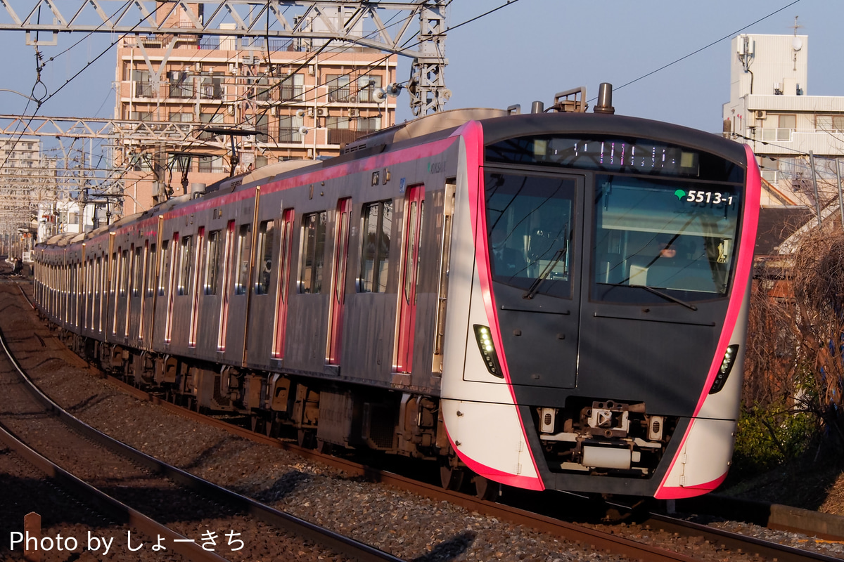 東京都交通局 馬込検車場 5500形 5513F