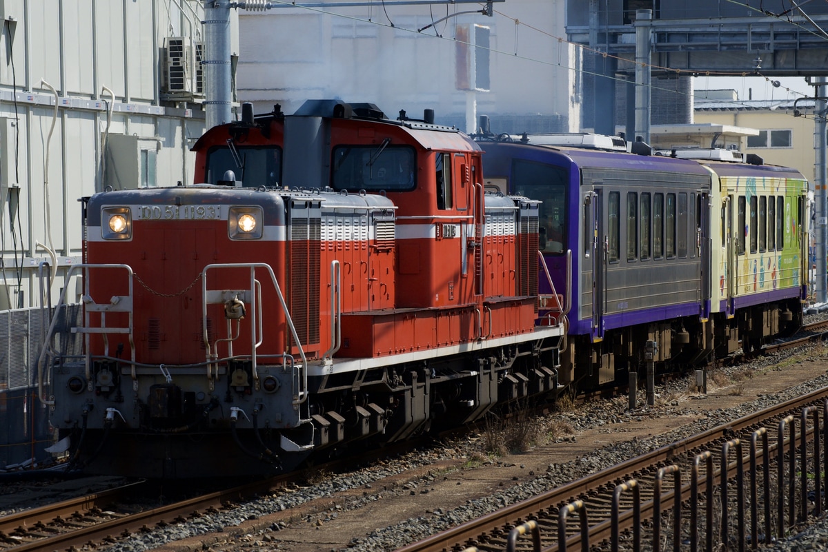 JR西日本 網干総合車両所宮原支所 DD51形 1193