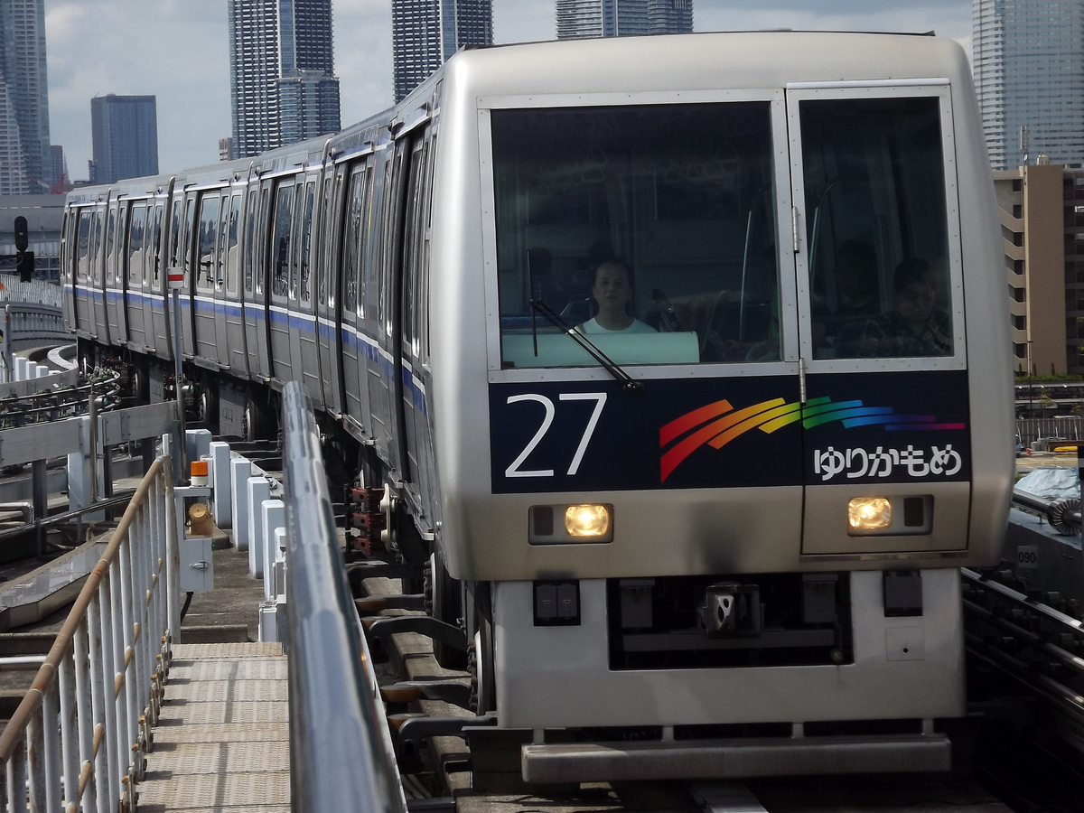 ゆりかもめ ゆりかもめ車両基地 7200系 7271F