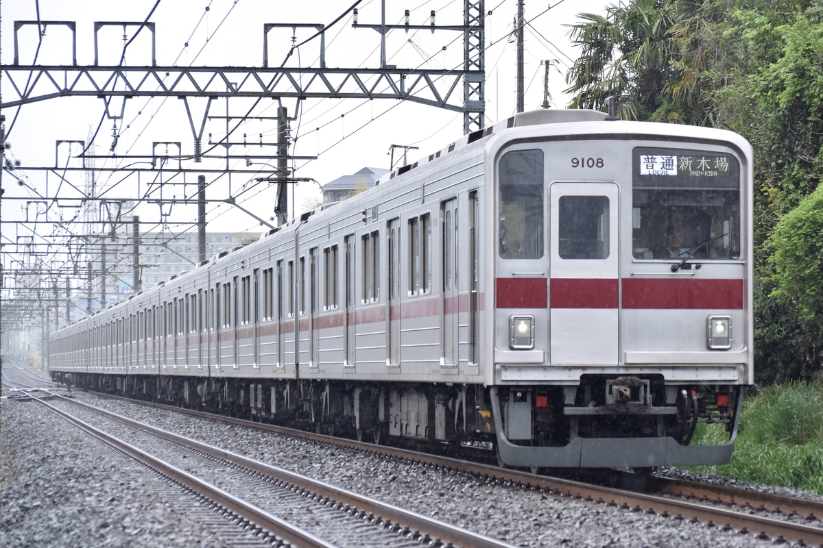 東武鉄道 森林公園検修区 9000系 9108F