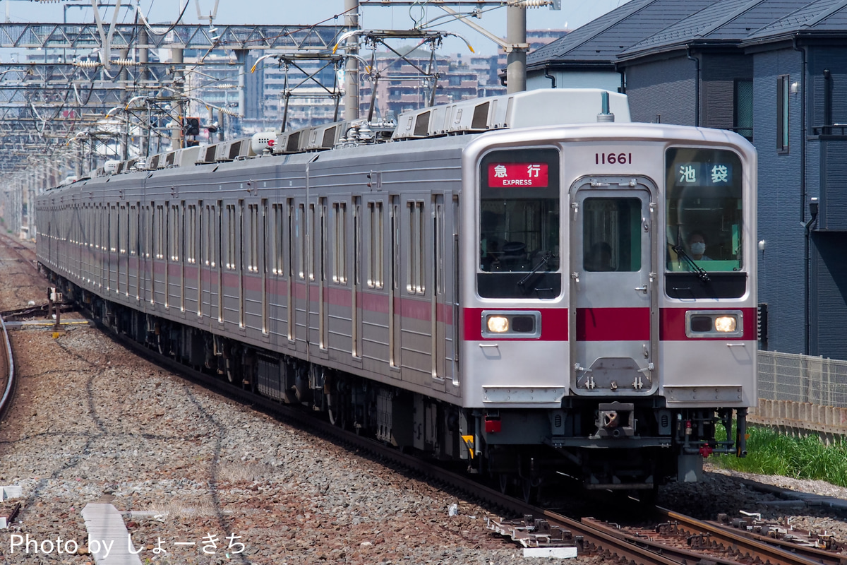 東武鉄道 森林公園検修区 10030型 11661F