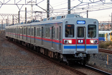 京成電鉄3600形3668Fを京成幕張本郷駅で撮影した画像