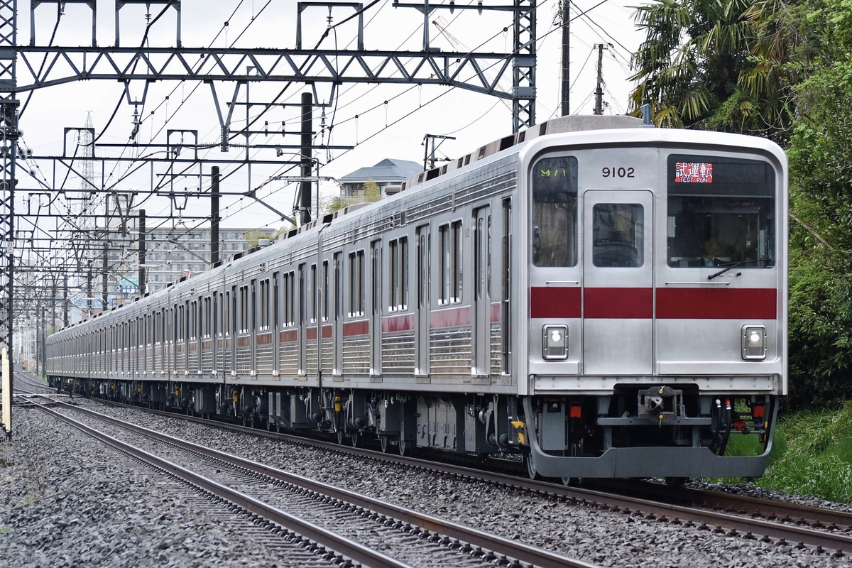 東武鉄道 森林公園検修区 9000系 9102F