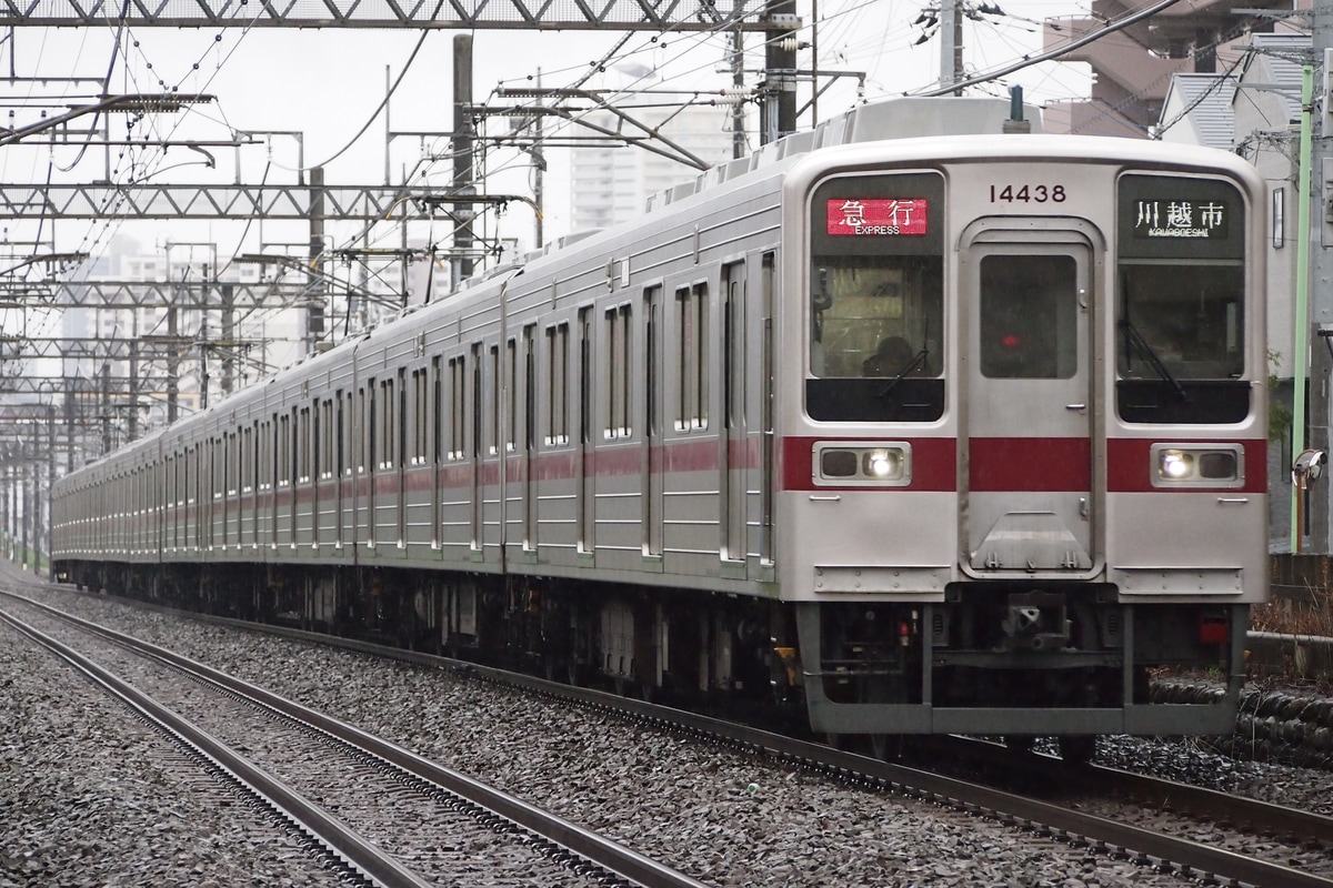 東武鉄道 森林公園検修区 10030系 11438F