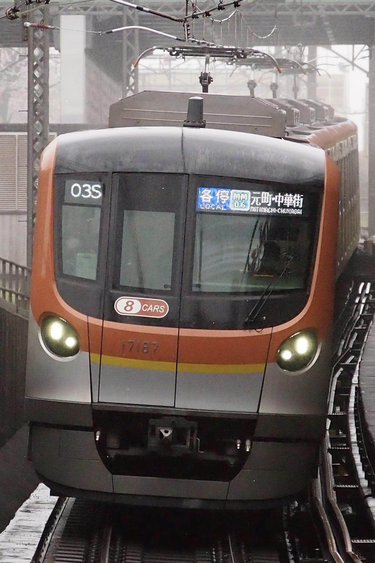 東京メトロ 和光検車区 17000系 17187F