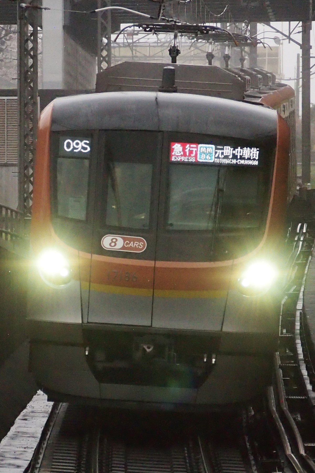 東京メトロ 和光検車区 17000系 17186F