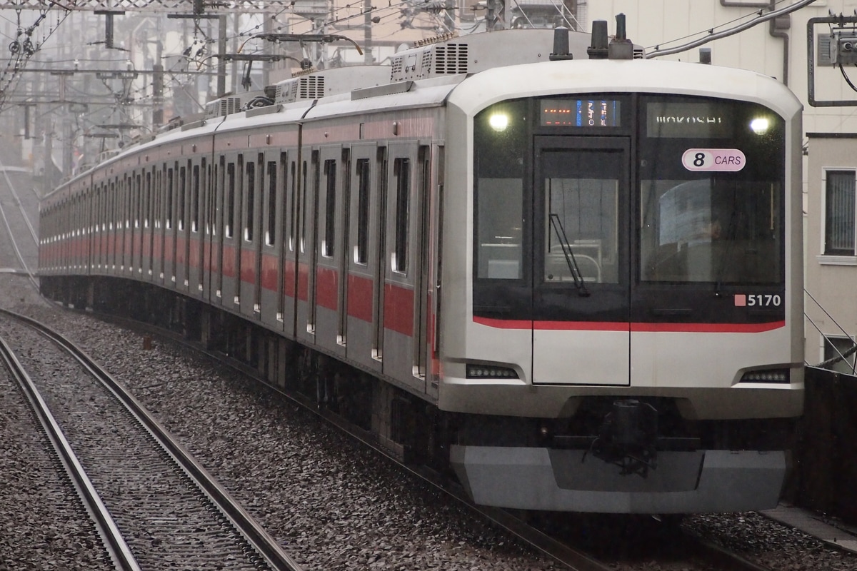 東急電鉄 元住吉検車区 5050系 5170F