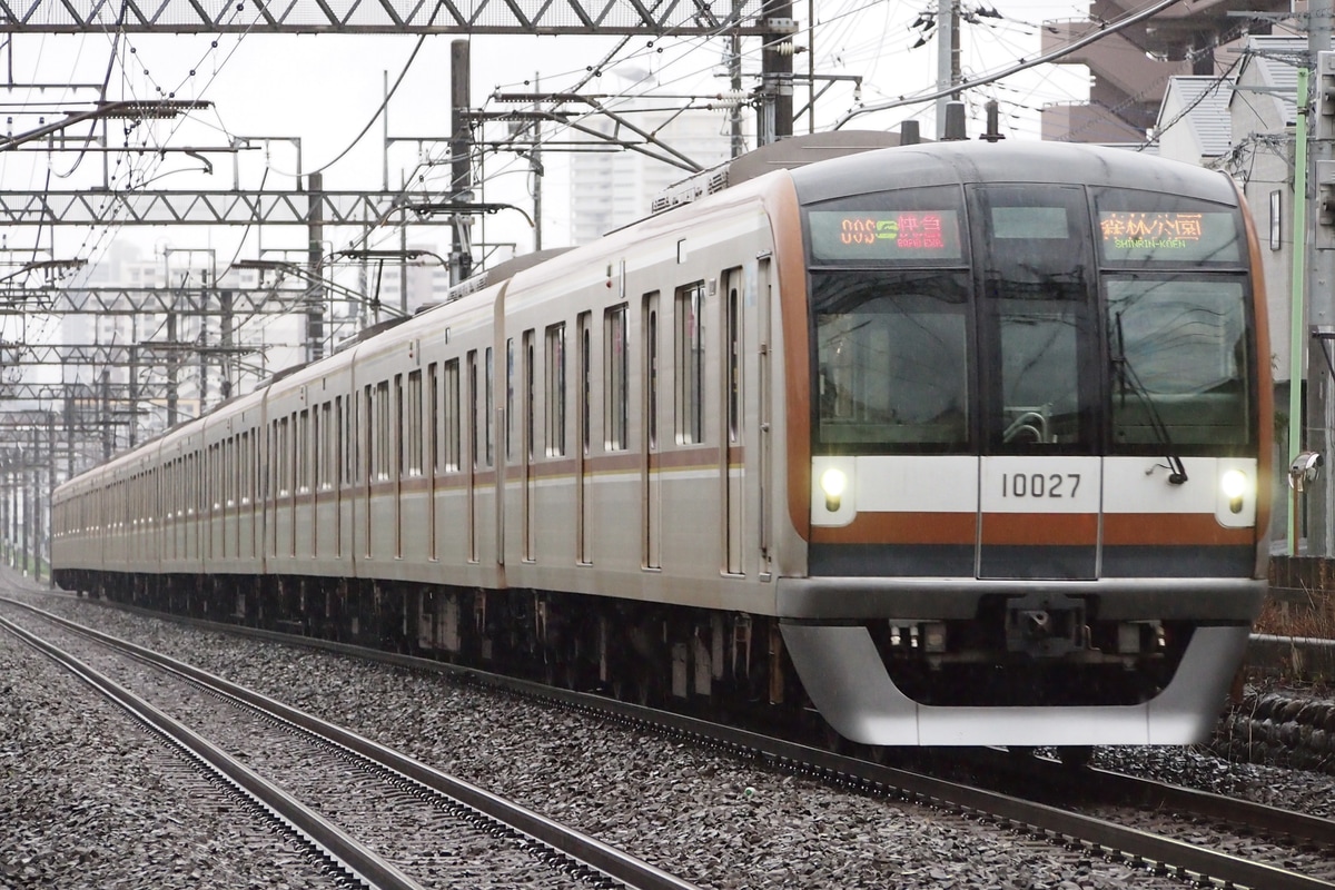 東京メトロ 和光検車区 10000系 10127F