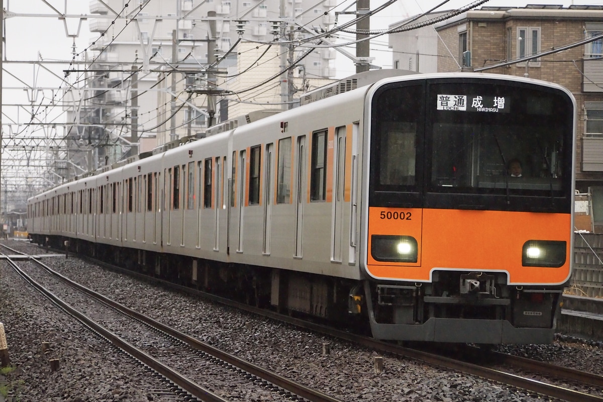 東武鉄道 森林公園検修区 50000系 51002F