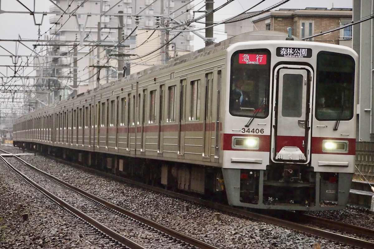 東武鉄道 森林公園検修区 30000系 31406F