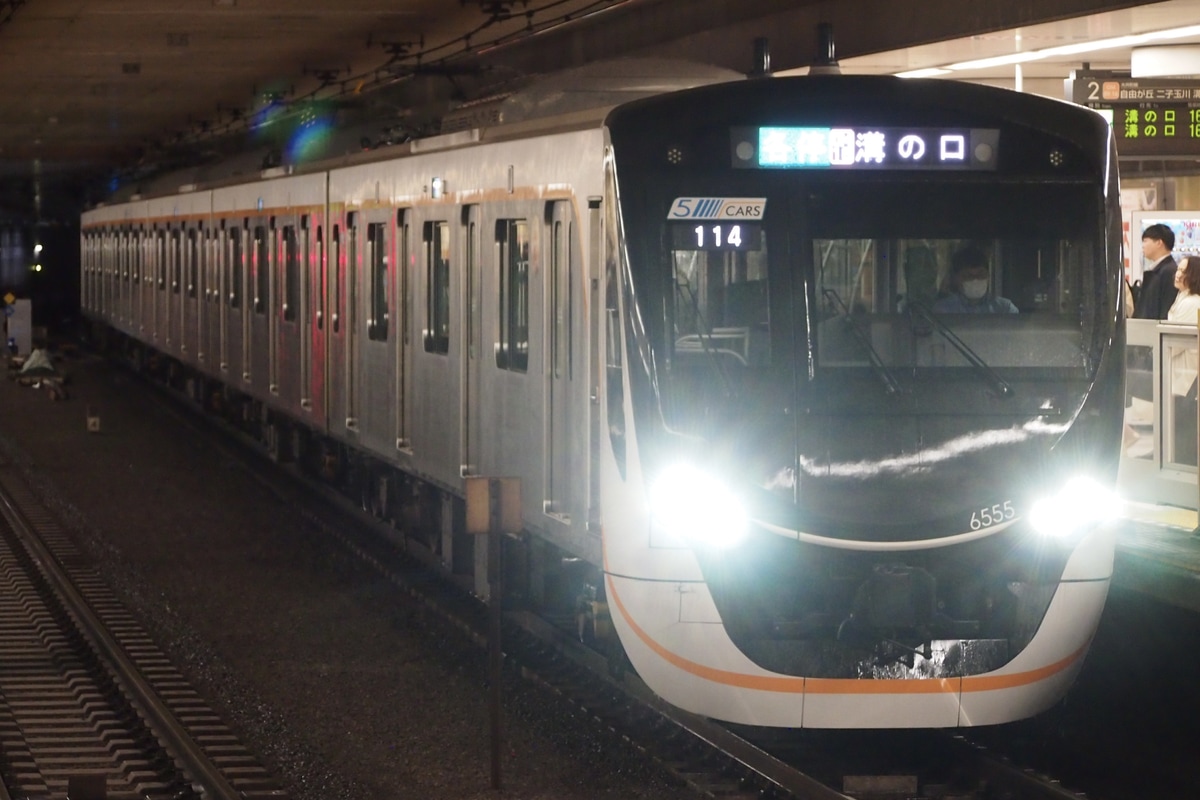 東急電鉄 長津田検車区 6020系 6155F
