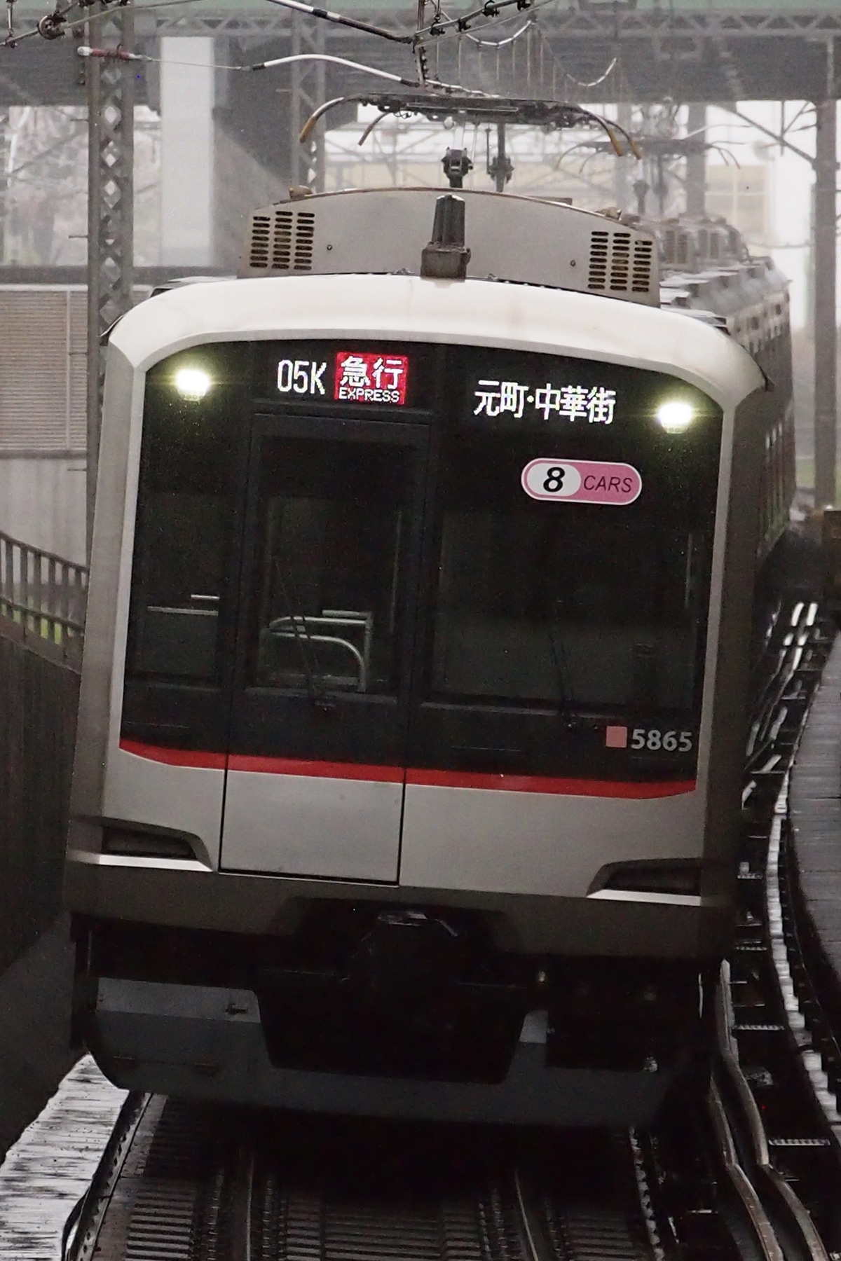 東急電鉄 元住吉検車区 5050系 5165F