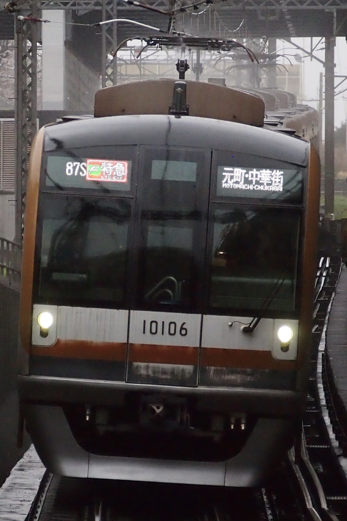 東京メトロ 和光検車区 10000系 10106F