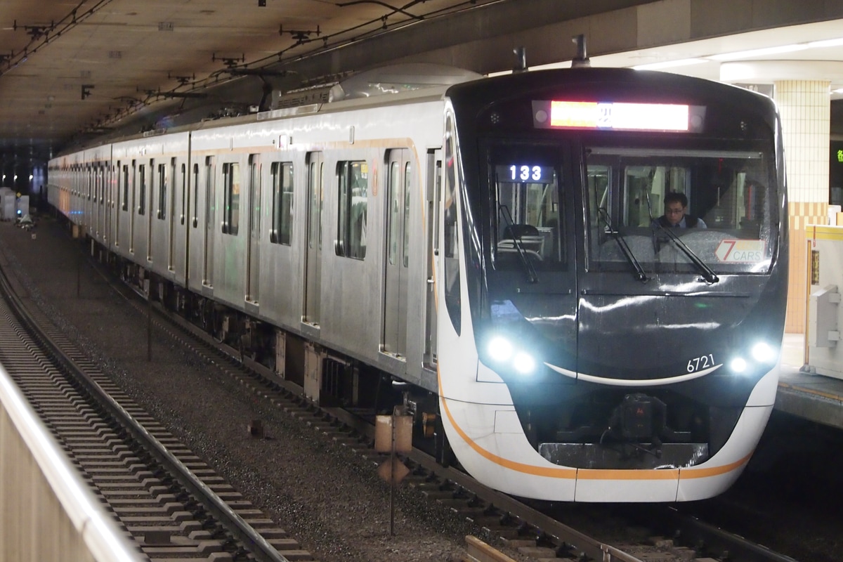 東急電鉄 長津田検車区 6020系 6121F