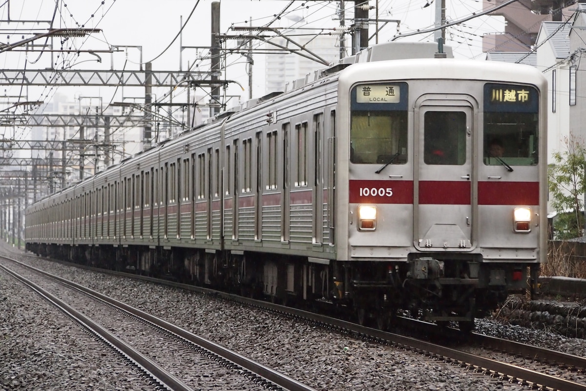 東武鉄道 森林公園検修区 10000系 11005F