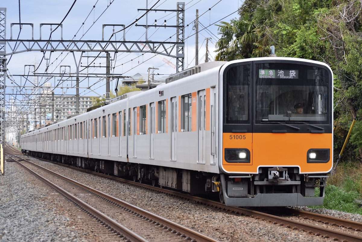 東武鉄道 森林公園検修区 50000系 51005F