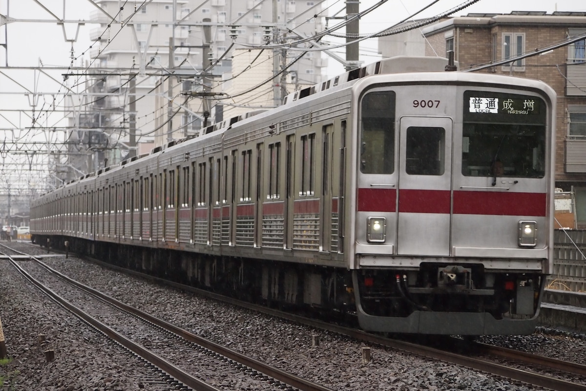 東武鉄道 森林公園検修区 9000系 9107F