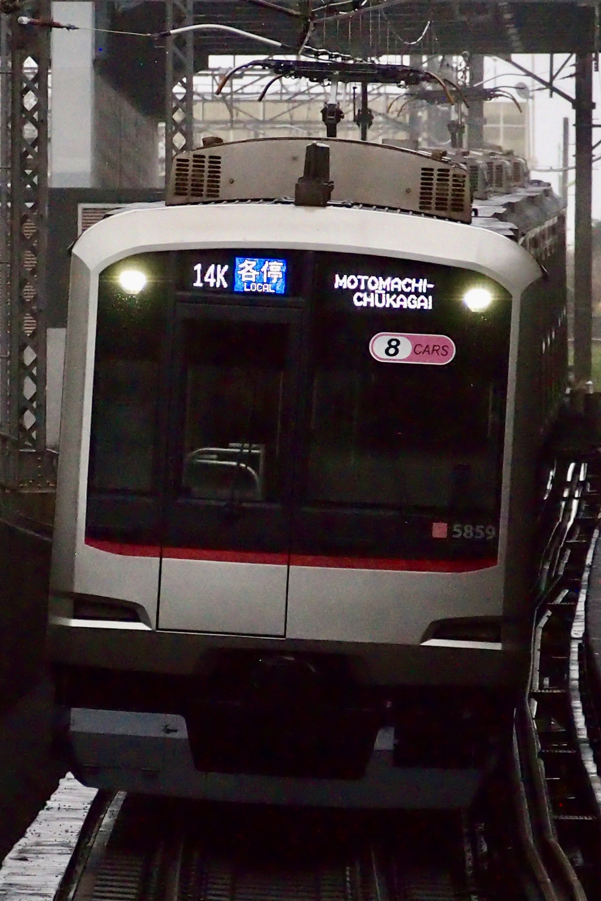 東急電鉄 元住吉検車区 5050系 5159F