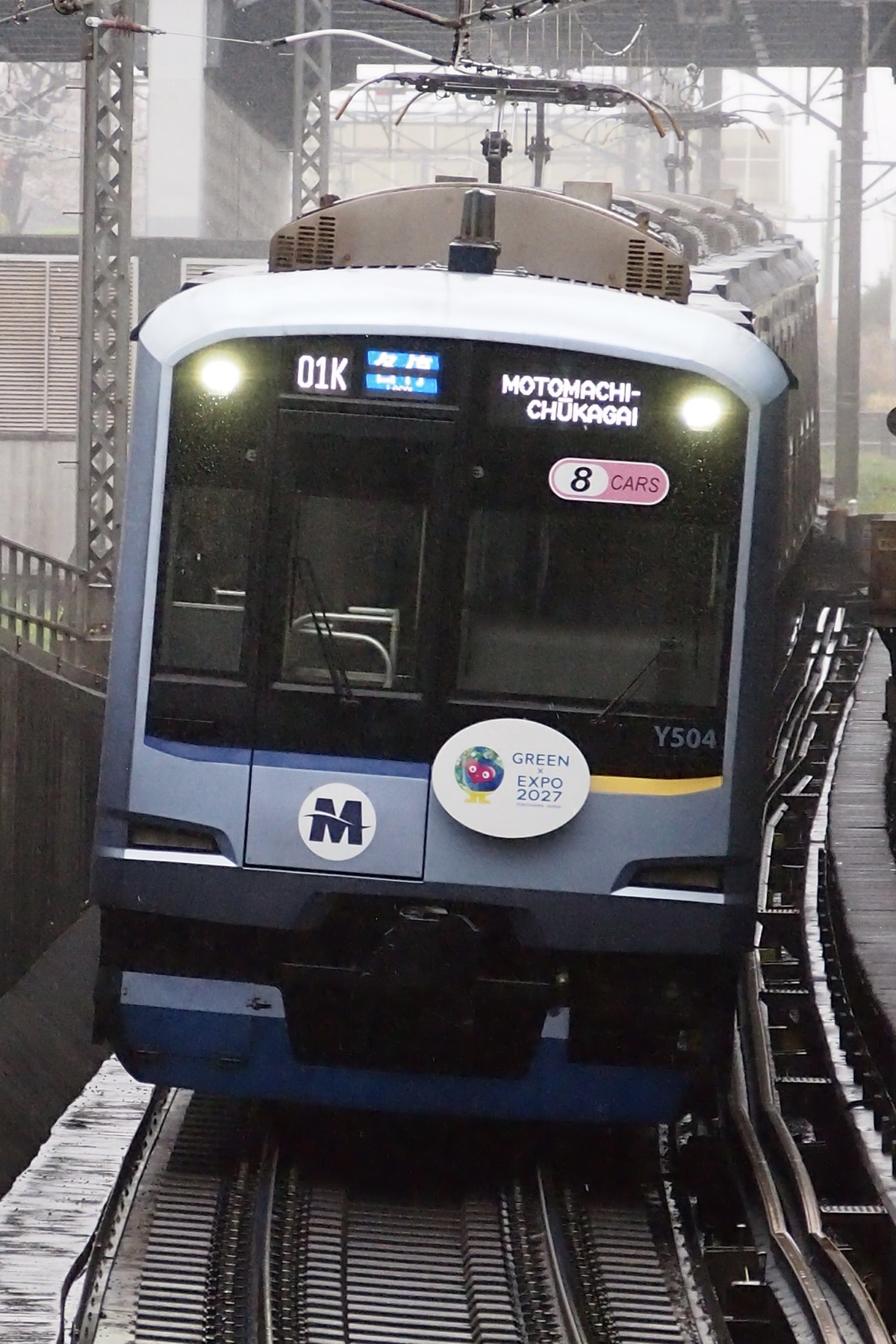 横浜高速鉄道 元住吉検車区 Y500系 Y514F