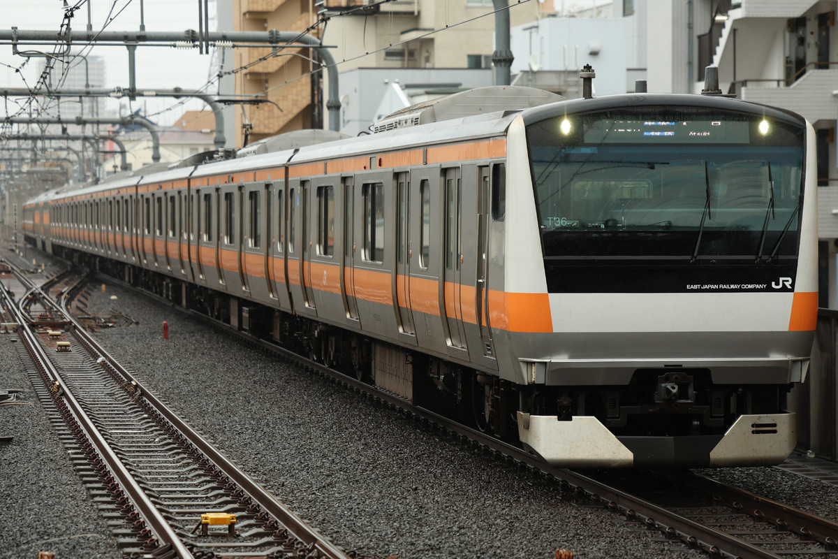 JR東日本 豊田車両センター本区 E233系 トタT36編成