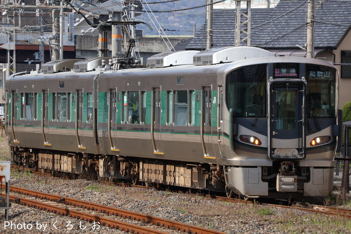 JR西日本 吹田総合車両所新在家派出所 227系 SR01編成