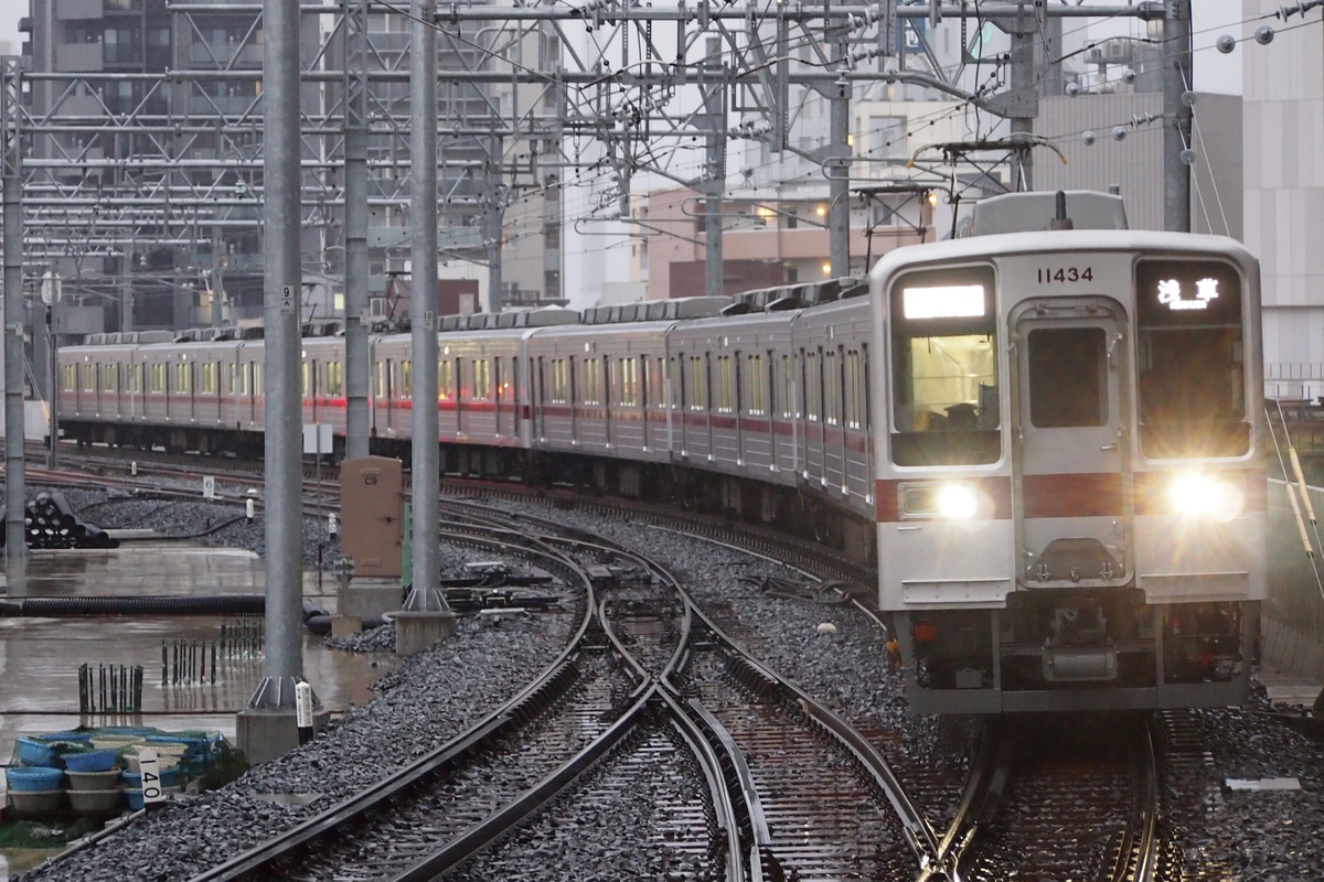 東武鉄道 南栗橋車両管区春日部支所 10030系 11434F