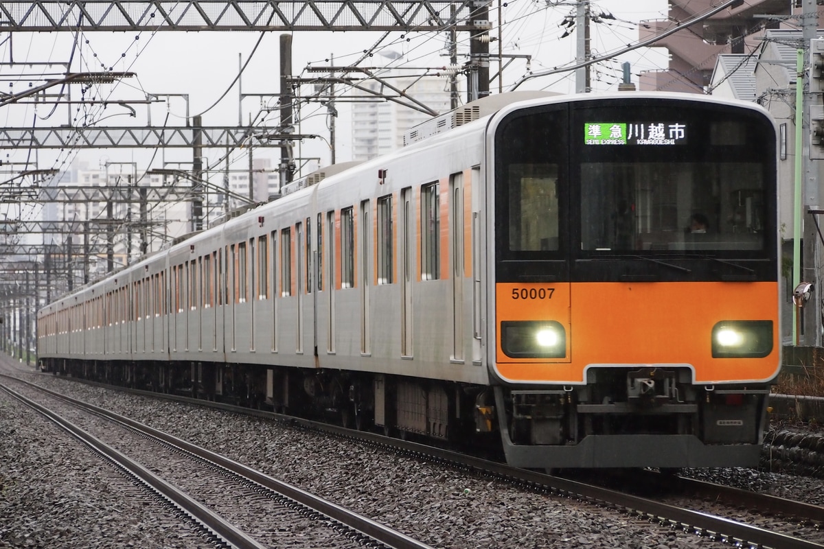 東武鉄道 森林公園検修区 50000系 51007F