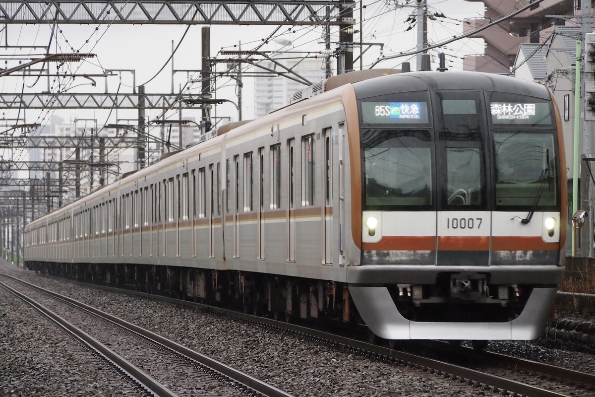 東京メトロ 和光検車区 10000系 10107F