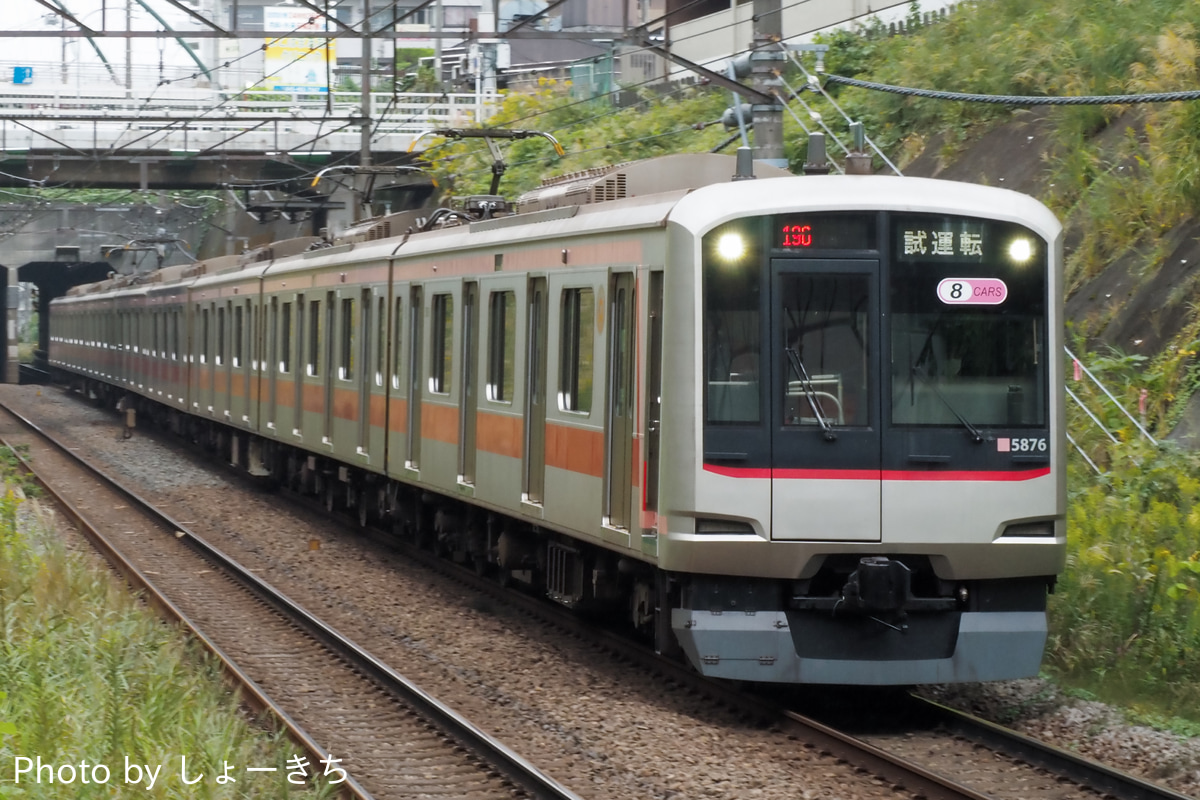 東急電鉄 元住吉検車区 5050系 5176F