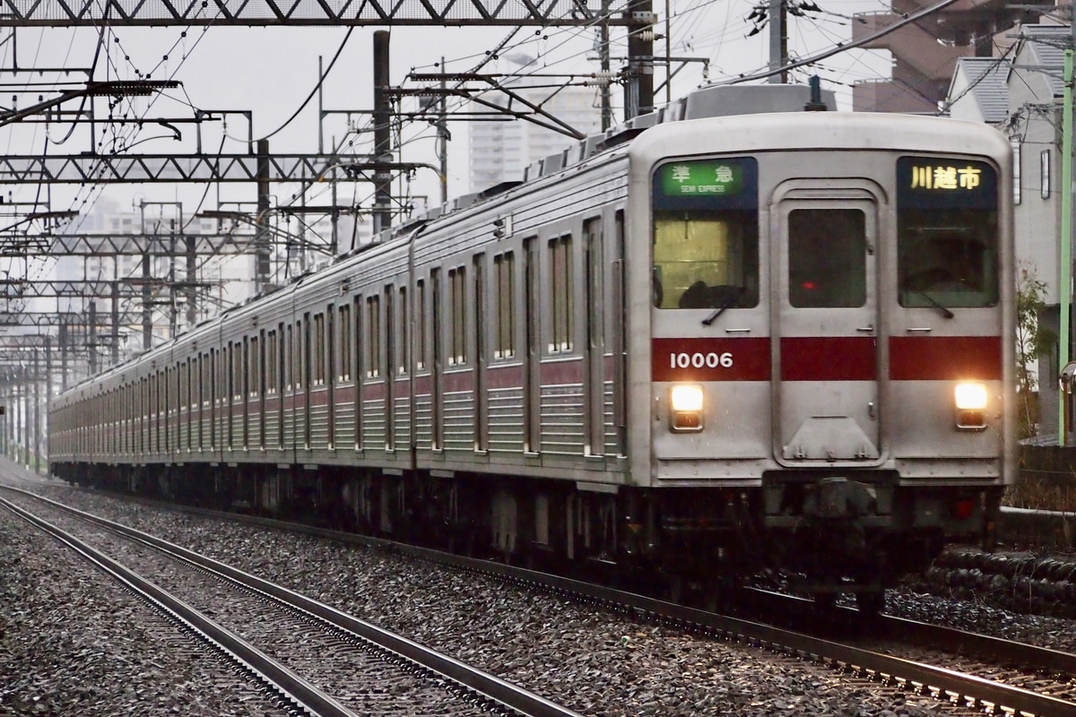 東武鉄道 森林公園検修区 10000系 11006F