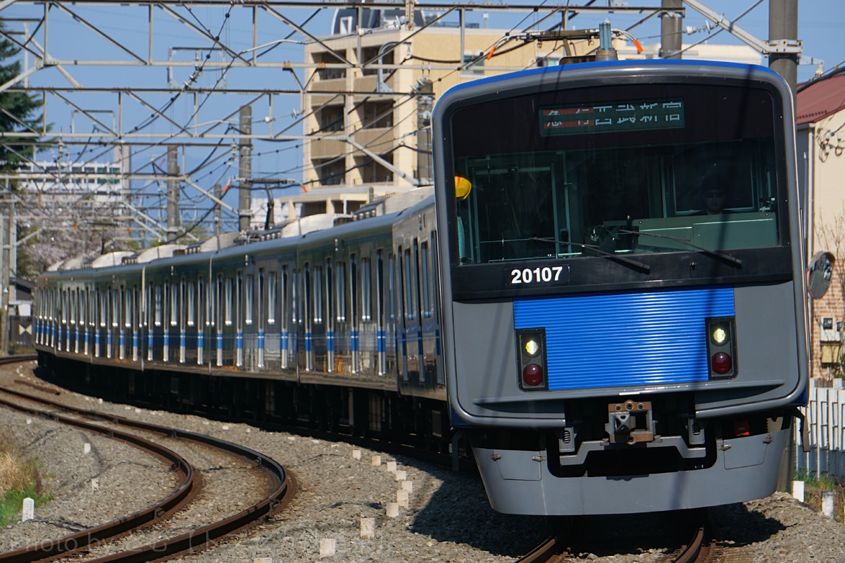 西武鉄道  20000系 20107F