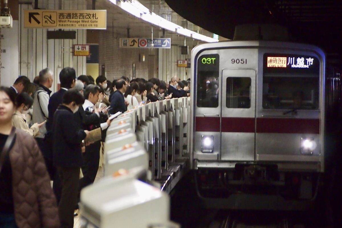 東武鉄道 森林公園検修区 9000系 9151F
