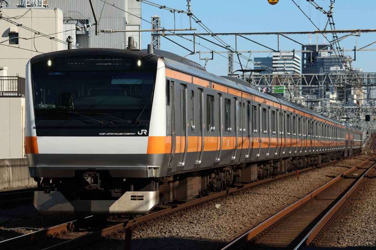 JR東日本 豊田車両センター本区 E233系 トタT42編成