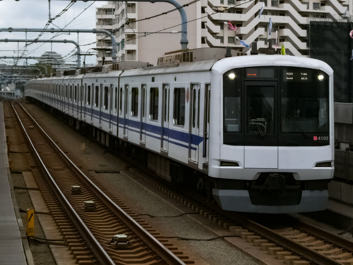 東急電鉄 元住吉検車区 5050系 4105F