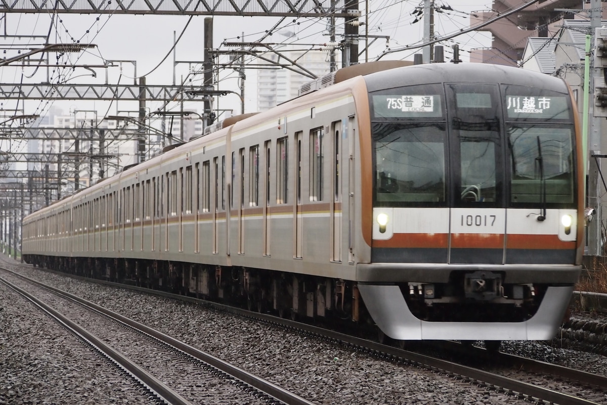 東京メトロ 和光検車区 10000系 10117F