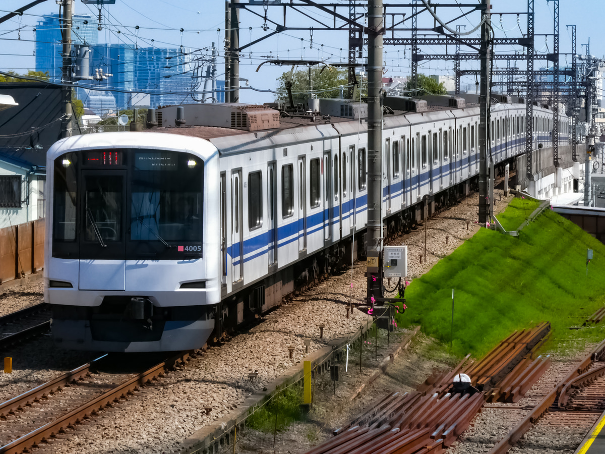 東急電鉄 元住吉検車区 5050系 4105F