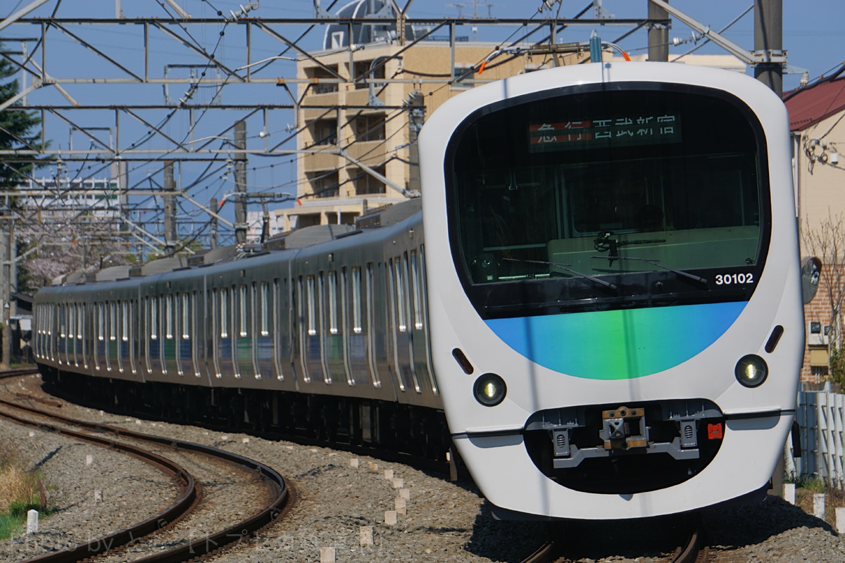 西武鉄道  30000系 30102F