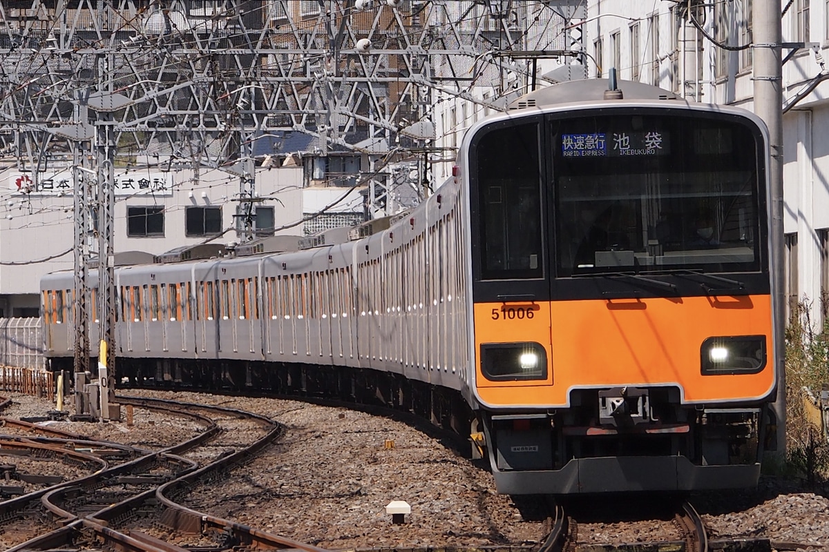東武鉄道 森林公園検修区 50000系 51006F