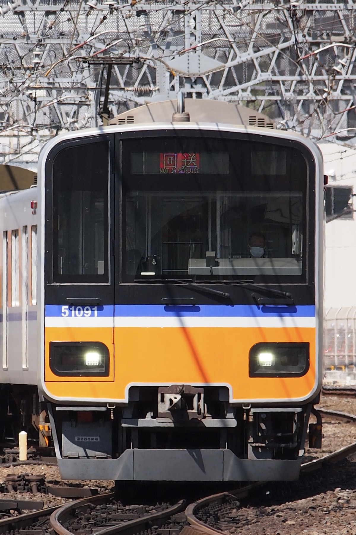 東武鉄道 森林公園検修区 50090系 51091F