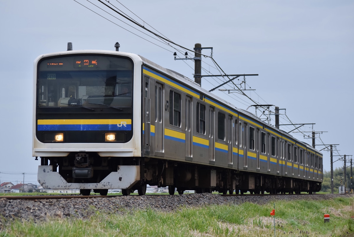 JR東日本 幕張車両センター 209系 マリC439編成